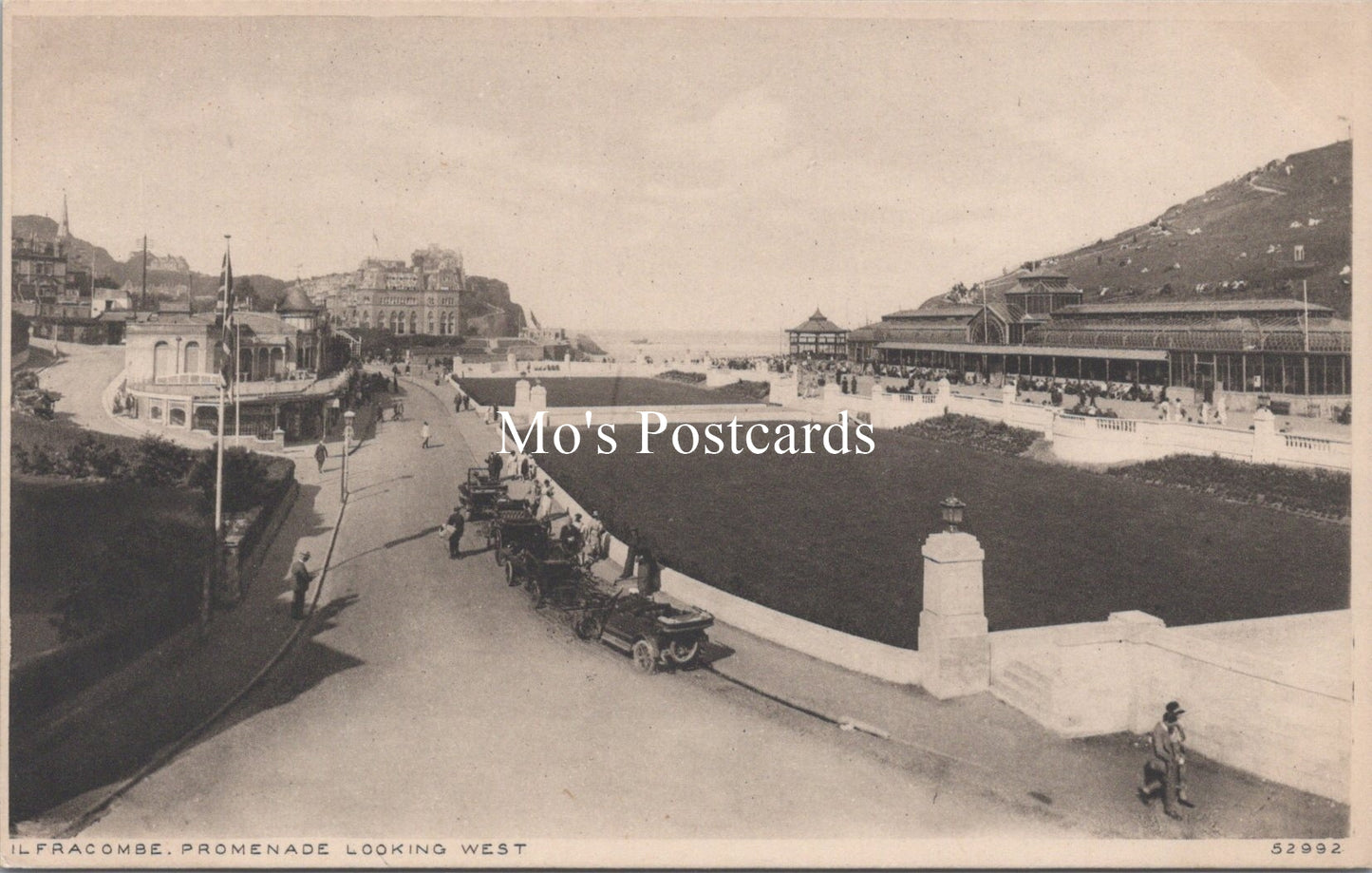 Devon Postcard - Ilfracombe Promenade Looking West SW18321