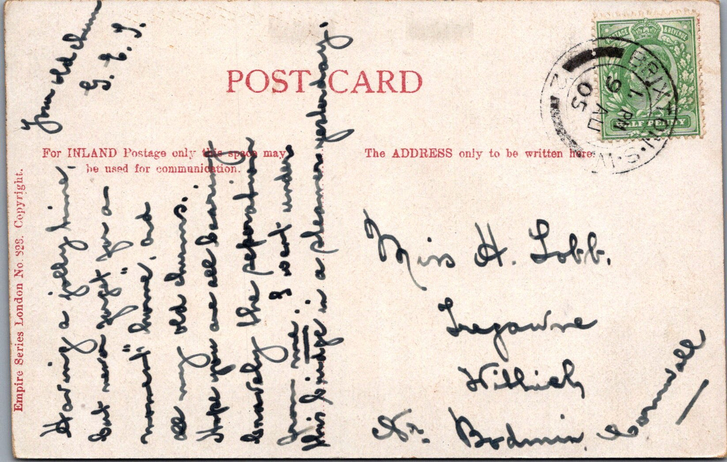 London Postcard - Waterloo Bridge SW17029