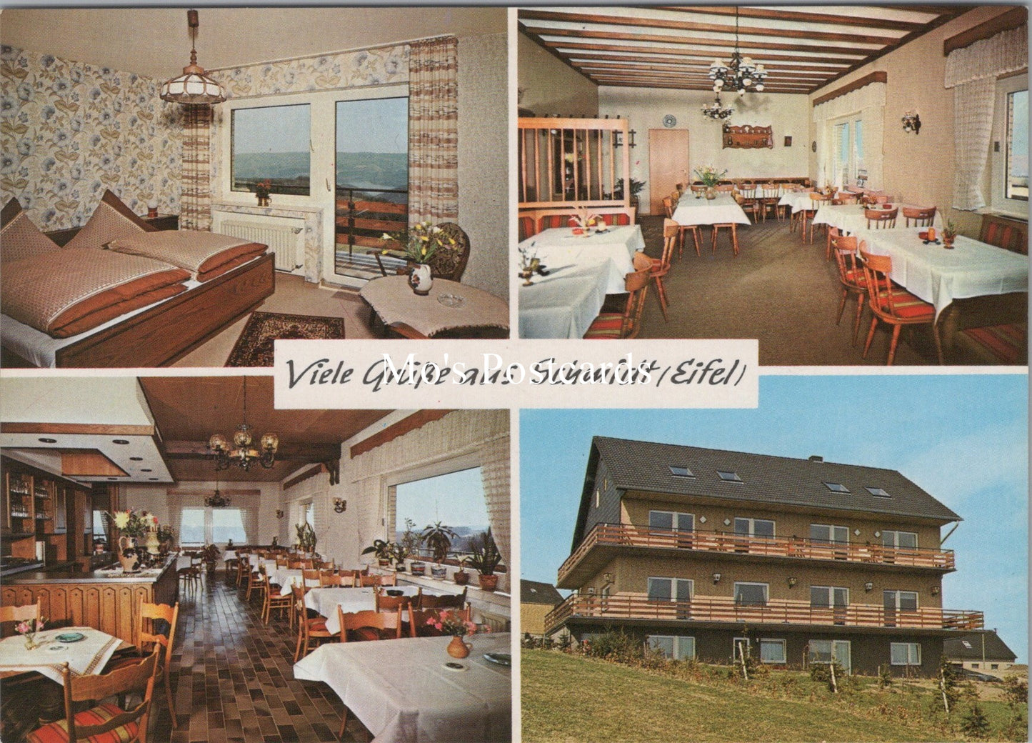 Germany Postcard - Pension Cafe "Haus Seeblick" SX359