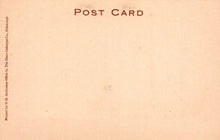 Load image into Gallery viewer, Back of a vintage postcard with 'Post Card' text and a textured beige background.