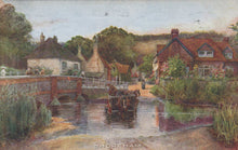 Load image into Gallery viewer, Sussex Postcard - Artist View of Shoreham SW20638
