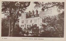 Load image into Gallery viewer, Vintage black and white photograph of Haworth Castle near Carlisle