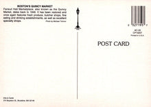 Load image into Gallery viewer, America Postcard - Quincy Market, Boston, Massachusetts SW18962