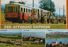 Load image into Gallery viewer, Austria Postcard - The Attergau Express SW18967
