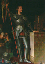 Load image into Gallery viewer, Art Postcard - Jeanne d'Arc Au Scare De Charles VII - SW18968