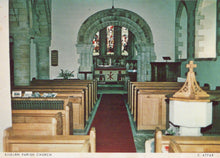 Load image into Gallery viewer, Yorkshire Postcard - Kilburn, Parish Church of St Mary SW19023