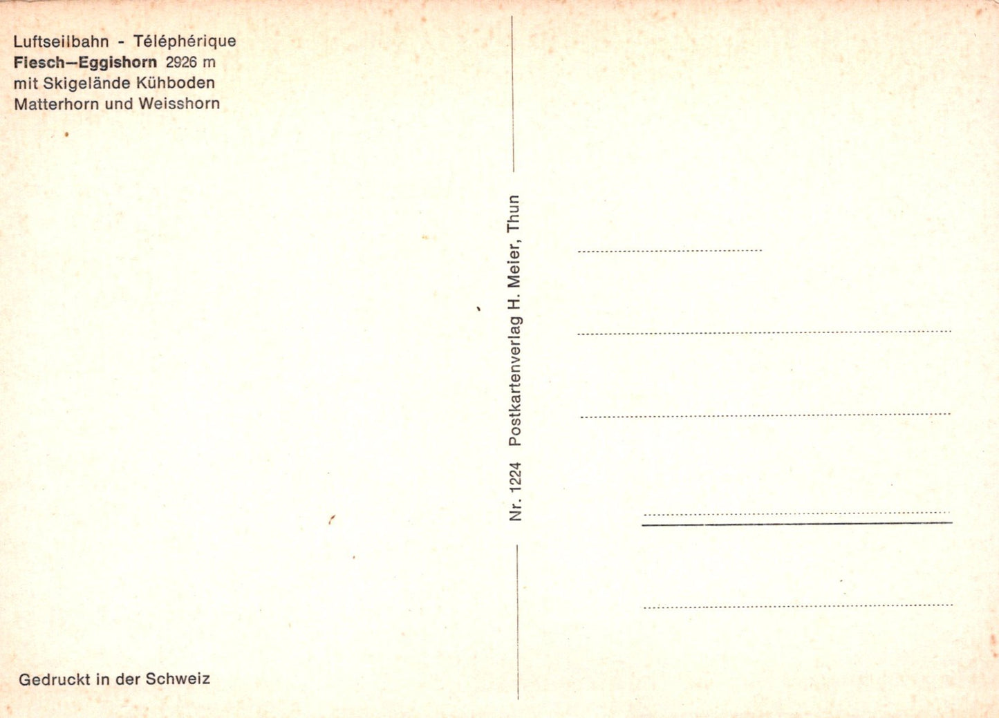 Vintage postcard with text and a light background