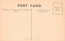 Load image into Gallery viewer, Vintage postcard with printed text and design elements on a beige background