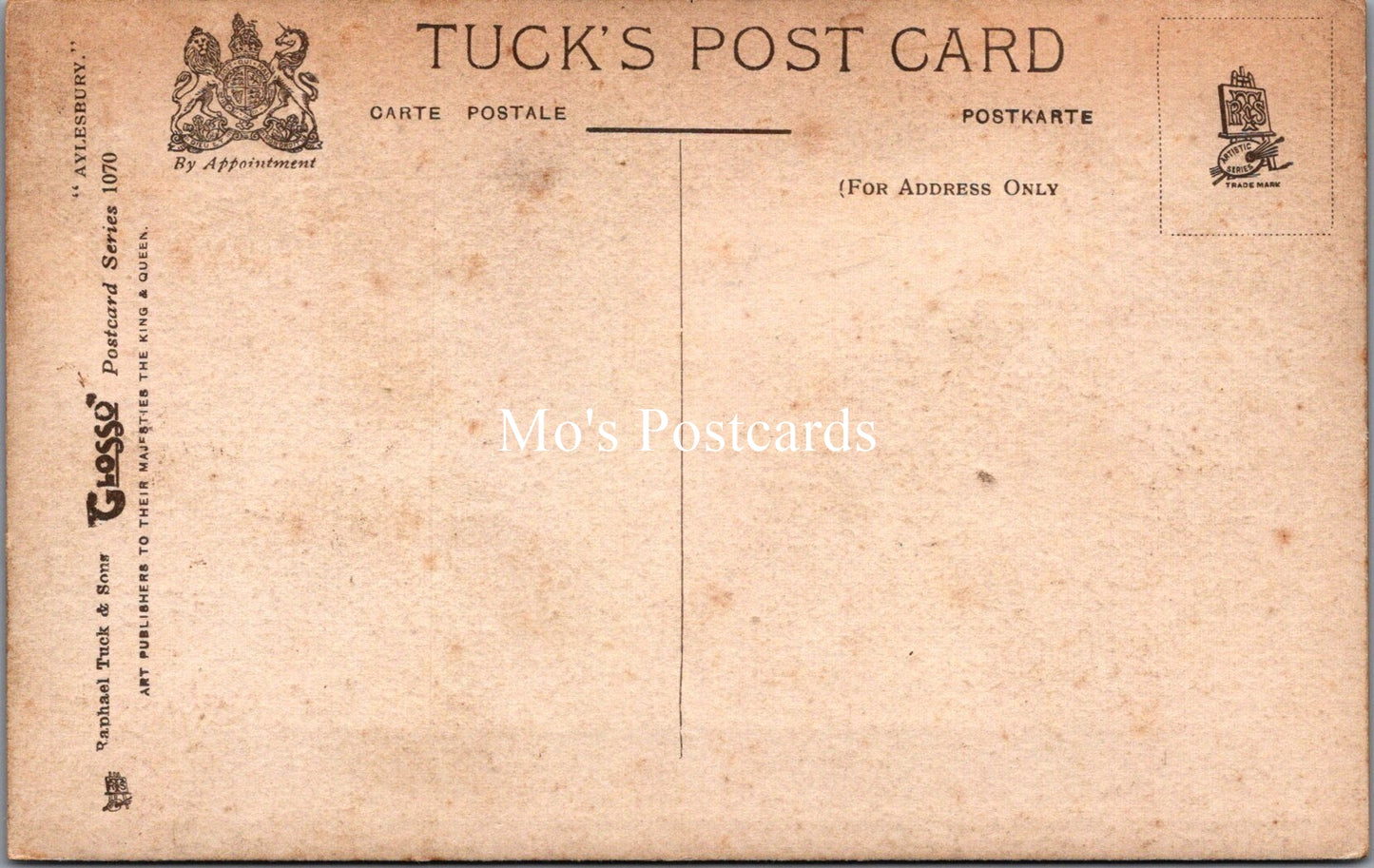 Buckinghamshire Postcard - Church Street, Aylesbury SX174