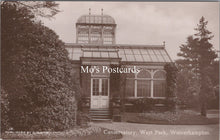 Load image into Gallery viewer, Staffordshire Postcard - Conservatory, West Park, Wolverhampton SX210