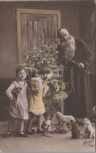 Load image into Gallery viewer, Greetings Postcard - Vive St Nicolas, Father Christmas SX153