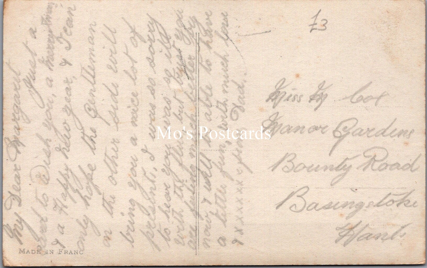 Greetings Postcard - Vive St Nicolas, Father Christmas SX153