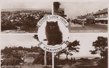 Load image into Gallery viewer, Dorset Postcard - Good Luck From Parkstone VT555