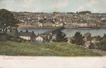 Load image into Gallery viewer, Devon Postcard - Bideford From Above Railway Station VT621
