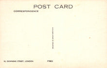 Load image into Gallery viewer, London Postcard - Policeman Outside 10 Downing Street SW18370