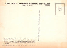 Load image into Gallery viewer, Road Transport Postcard - Bentley Speed Six Vintage Car SW18103