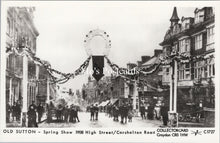 Load image into Gallery viewer, London Postcard - Old Sutton, Spring Show 1908 High Street SW17542