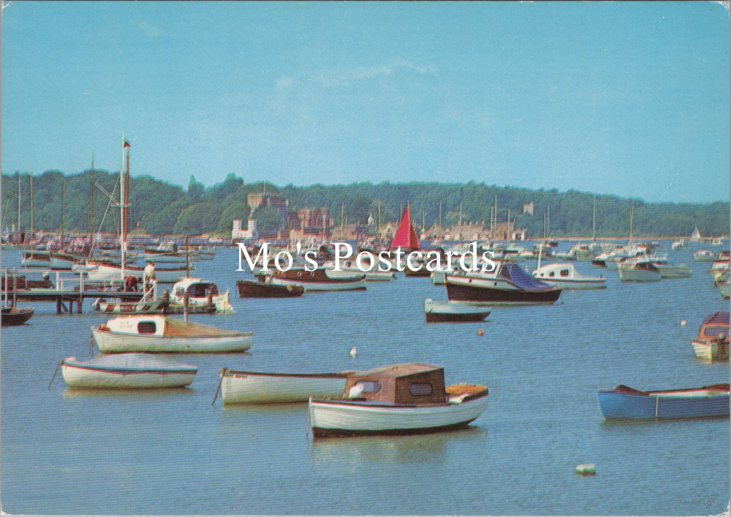 Dorset Postcard - Poole Harbour and Brownsea Island SW17595
