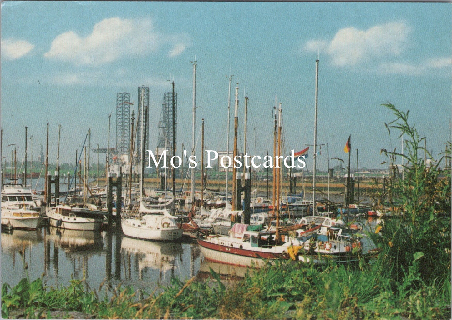 Netherlands Postcard - Jachthaven, Delfzijl SW17598