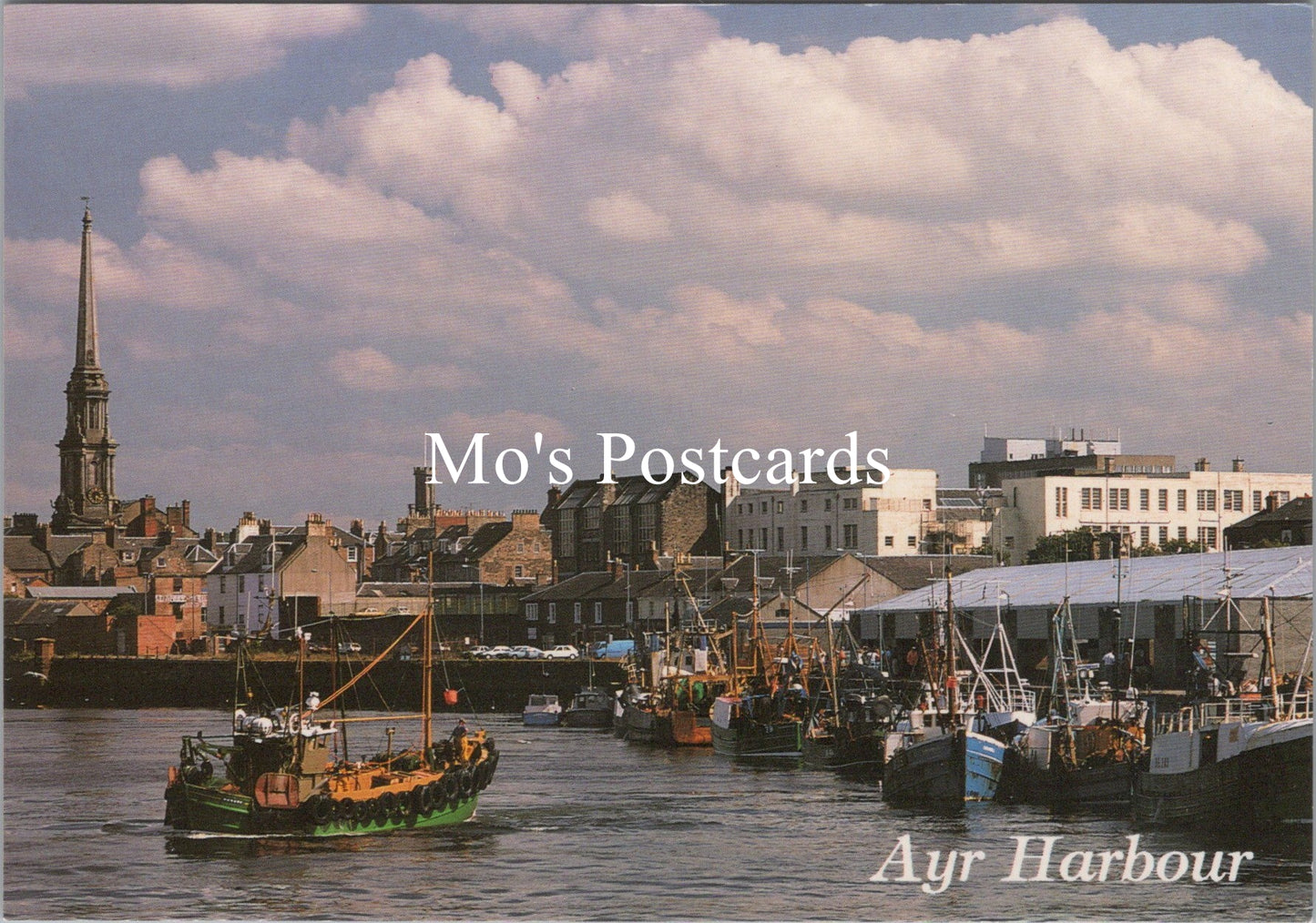 Scotland Postcard - Ayr Harbour SW17661