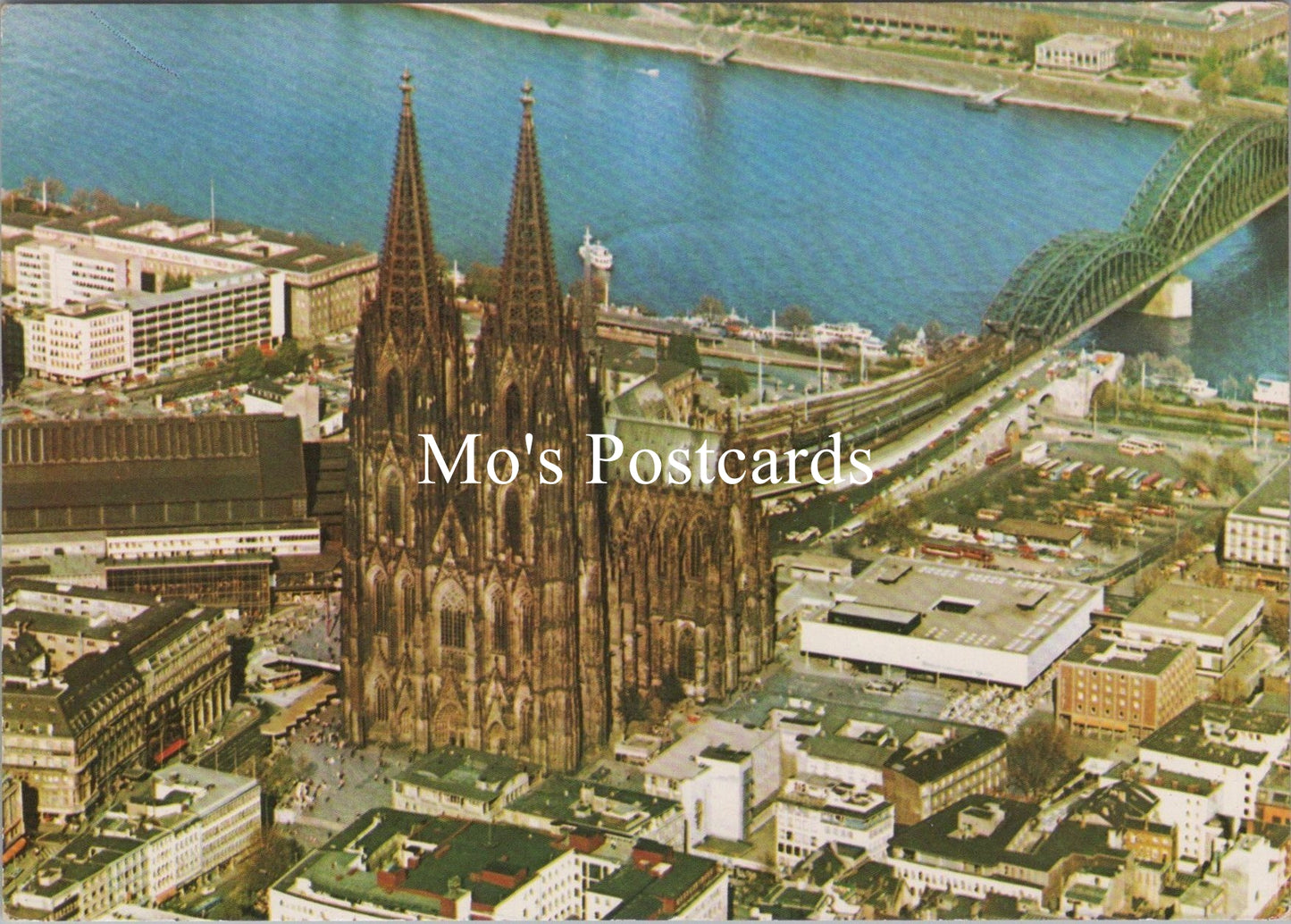 Germany Postcard - Aerial View of Cologne SW17685