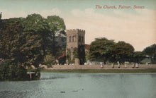 Load image into Gallery viewer, Sussex Postcard - The Church, Falmer SW19307