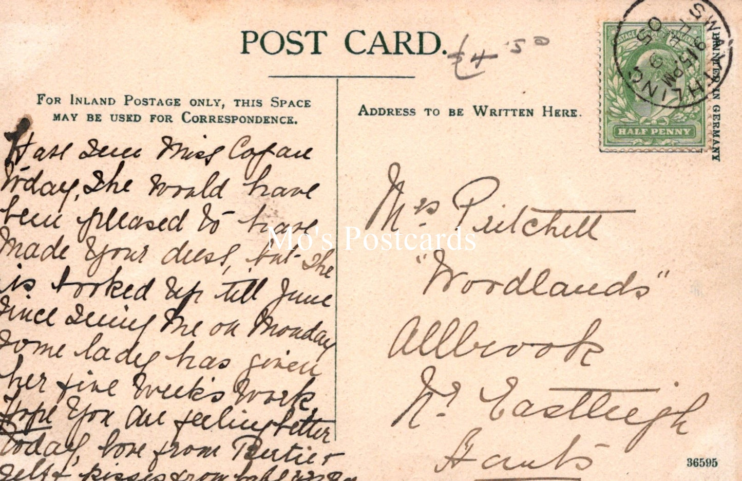 Isle of Wight Postcard - The Needles Headland SW19226