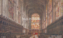 Load image into Gallery viewer, Cambridgeshire Postcard - King's College Chapel, Cambridge SW19228