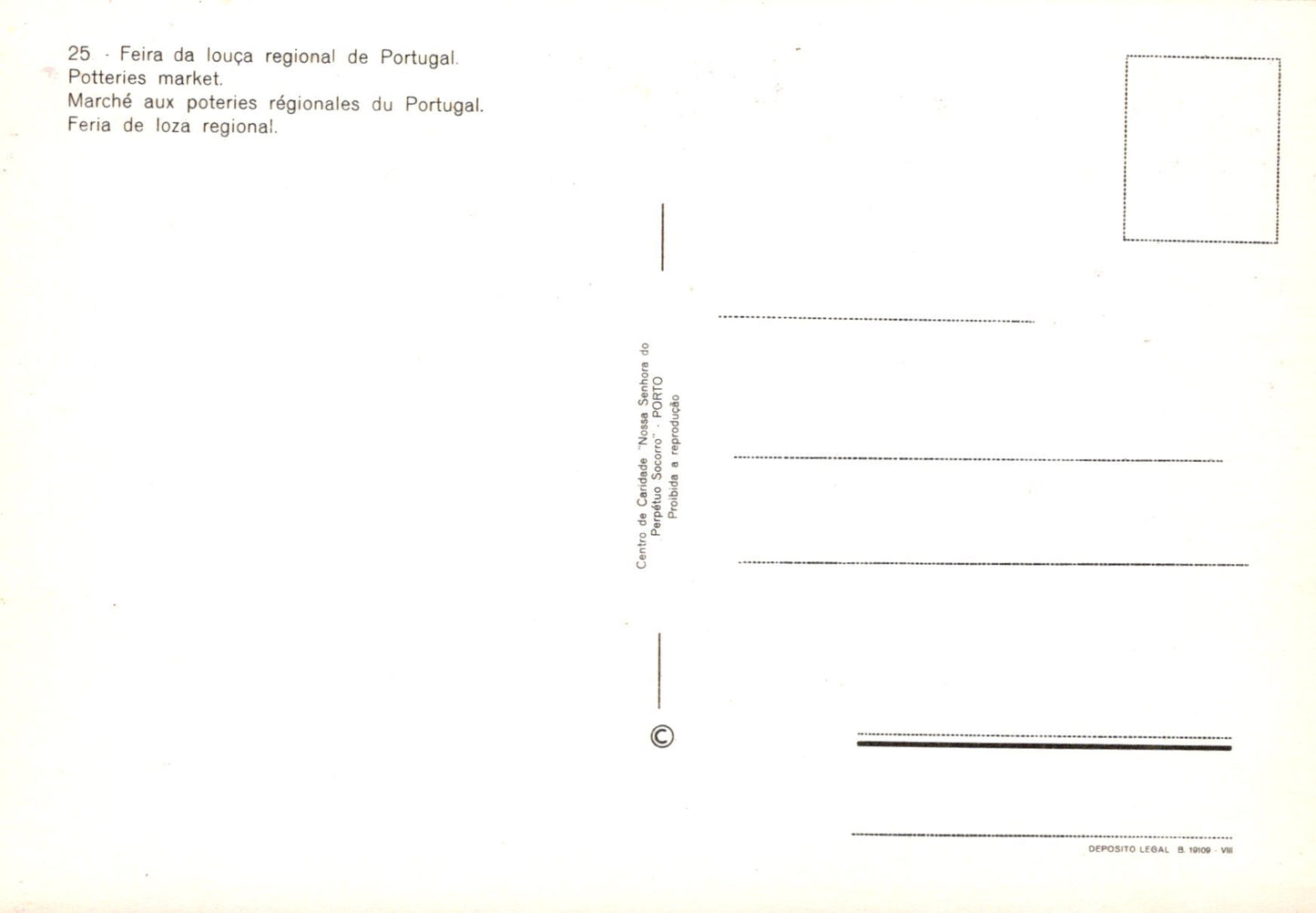 Back of a postcard with text and a white background