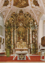 Load image into Gallery viewer, Decorative interior of a church with an altar and religious artworks