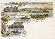 Load image into Gallery viewer, Germany Postcard - Gruss Von Der Insel Mainau VT321