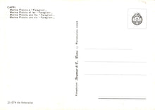 Load image into Gallery viewer, Italy Postcard - Capri, Marina Piccola and The "Faraglioni,, VT320