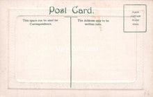 Load image into Gallery viewer, Vintage-style postcard with text and a white center