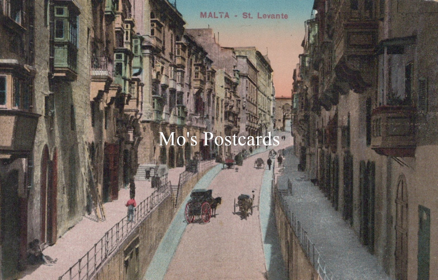 Malta Postcard - St Levante SW19456