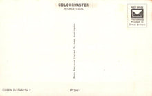 Load image into Gallery viewer, Back of a postcard with 'Colourmaster International' branding and text.