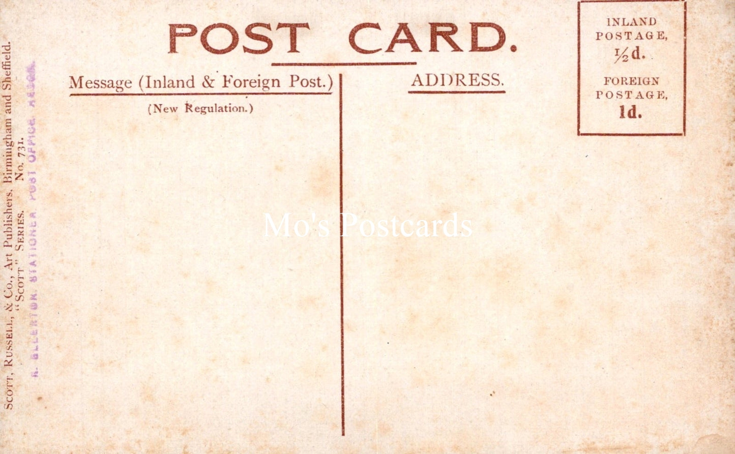 Yorkshire Postcard - Garrowby Hall SW19466