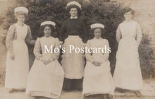 Load image into Gallery viewer, Domestic Servants Postcard - Staff at Little Compton Manor, Moreton-in-Marsh SW19681