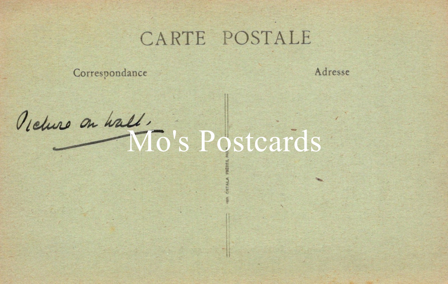 Vintage-style postcard