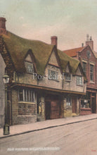 Load image into Gallery viewer, Northamptonshire Postcard - Old Houses, Wellingborough SW20566