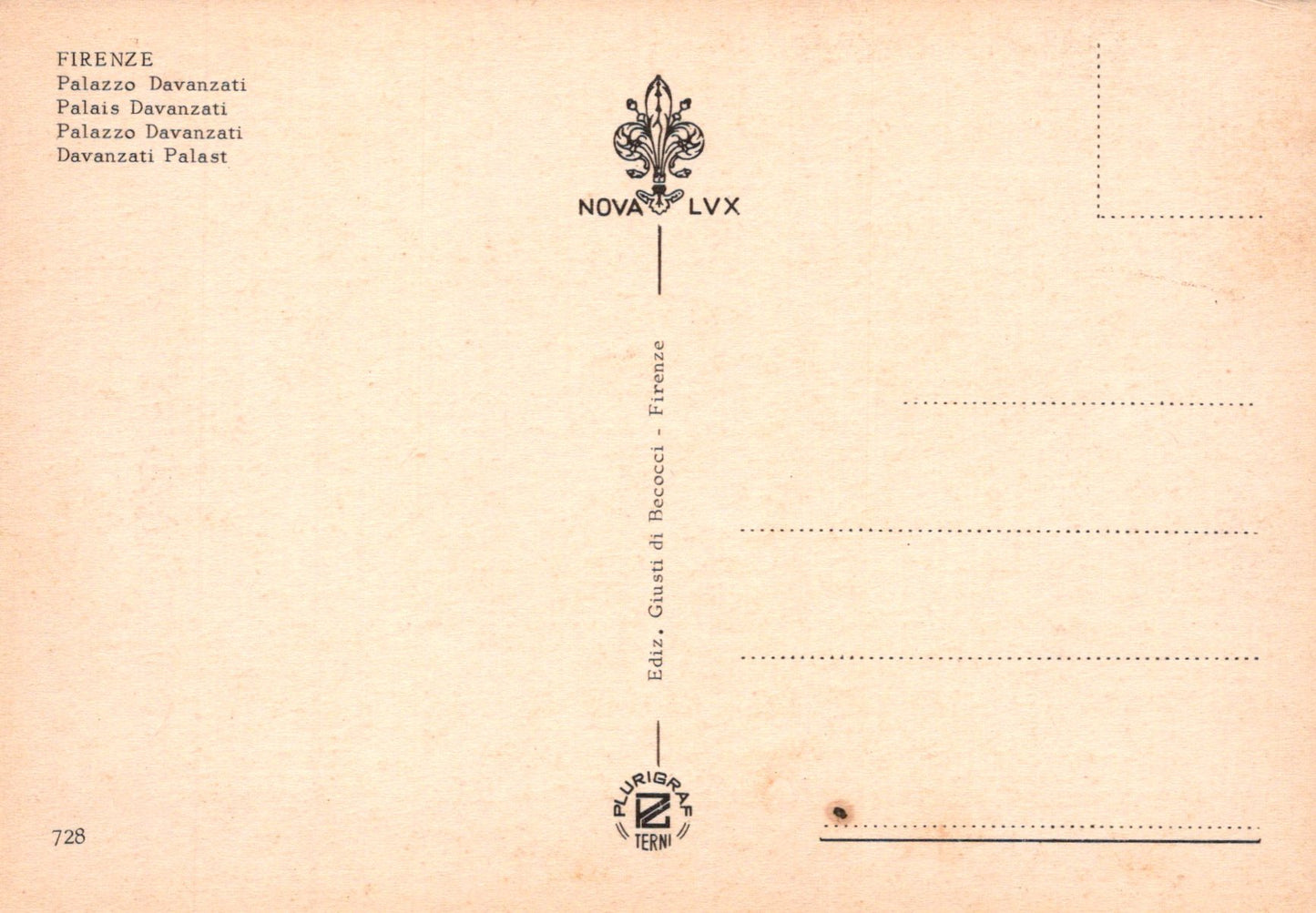 Vintage-style postcard with decorative elements and text on a beige background