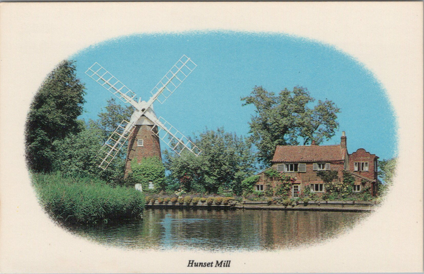 Norfolk Postcard - Hunset Mill, River Ant SW17633