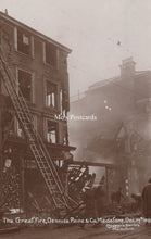 Load image into Gallery viewer, Kent Postcard - The Great Fire, Denniss Paine & Co, Maidstone SW19248