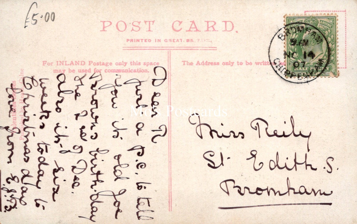 Wiltshire Postcard - Wessington Avenue, Calne SW19251