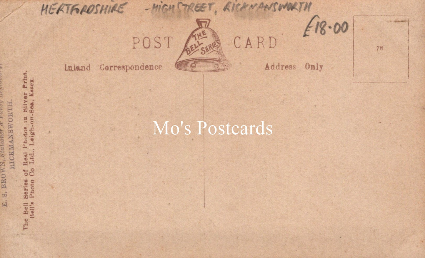 Hertfordshire Postcard - High Street, Rickmansworth SW19267