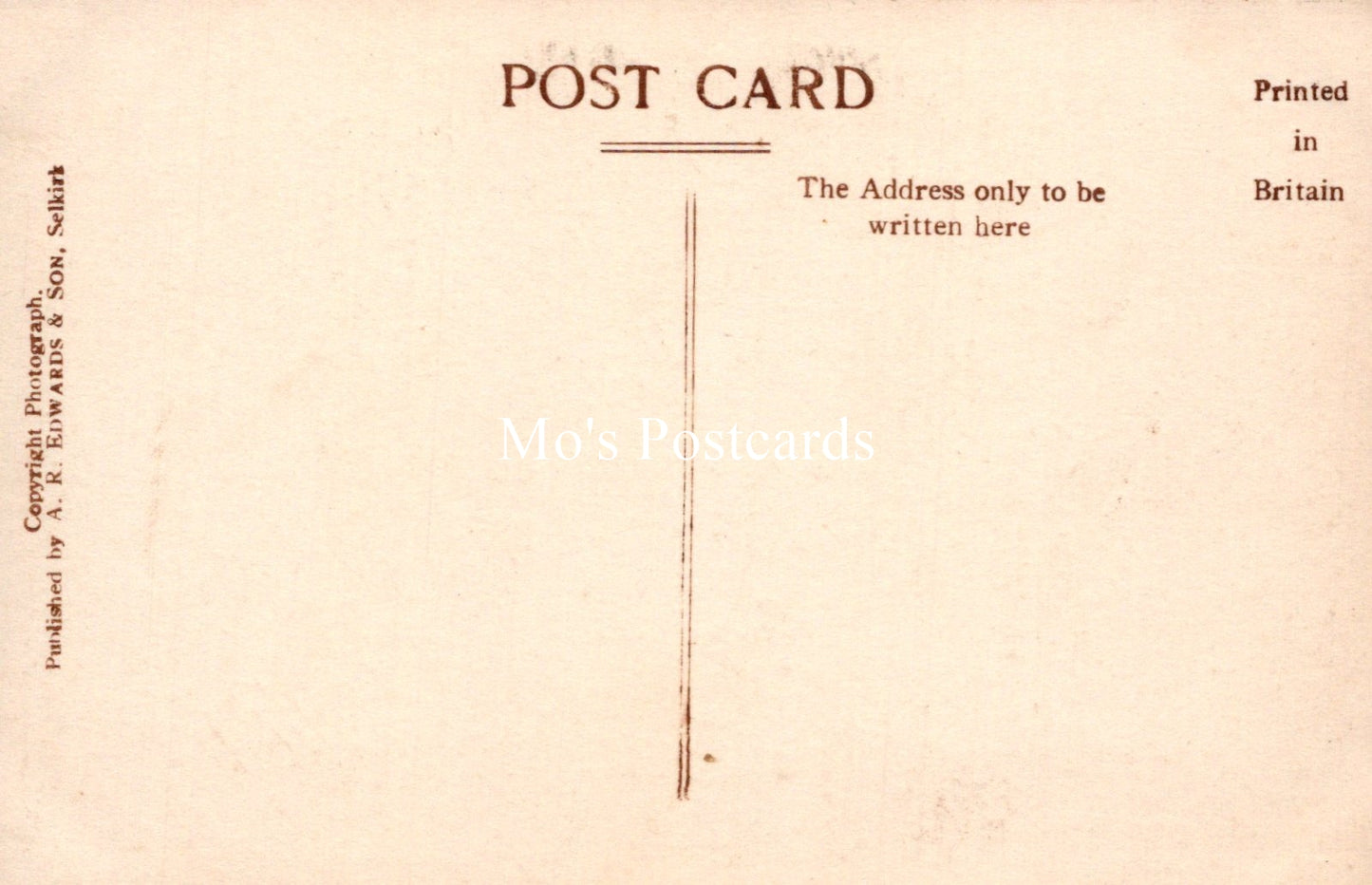 Scotland Postcard - The Devil's Beef Tub, Moffat SW19273