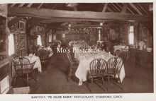 Load image into Gallery viewer, Lincolnshire Postcard - Barton's 'Ye Olde Barn' Restaurant, Stamford SW19277