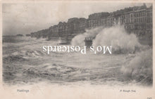 Load image into Gallery viewer, Sussex Postcard - A Rough Day, Hastings SW20388