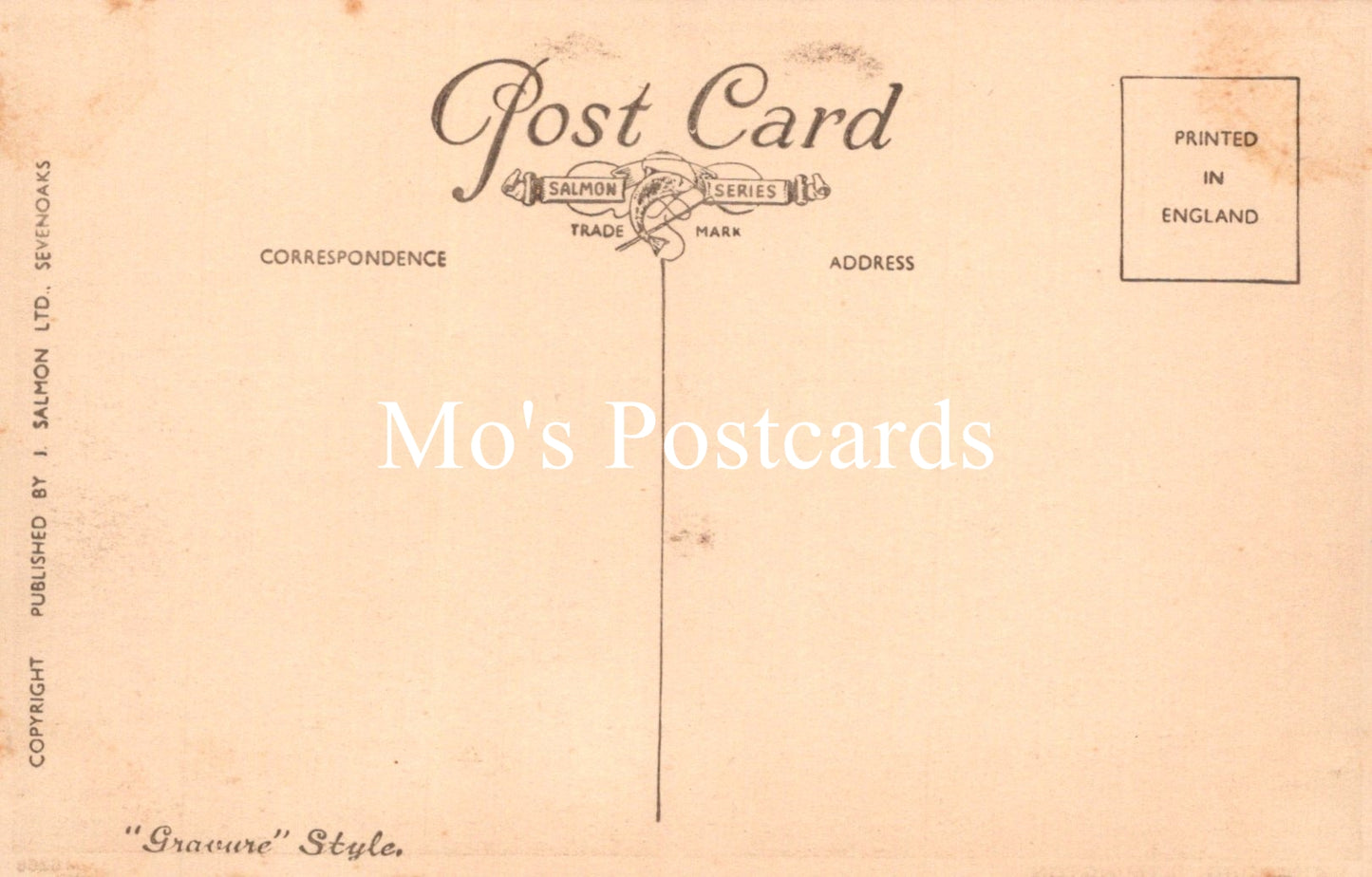Vintage-style postcard on a beige background.