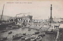 Load image into Gallery viewer, Spain Postcard - Barcelona, Puerta De La Paz Y Aduana SW18658