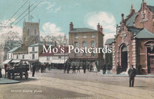 Load image into Gallery viewer, Lincolnshire Postcard - Grimsby Market Place SW18676
